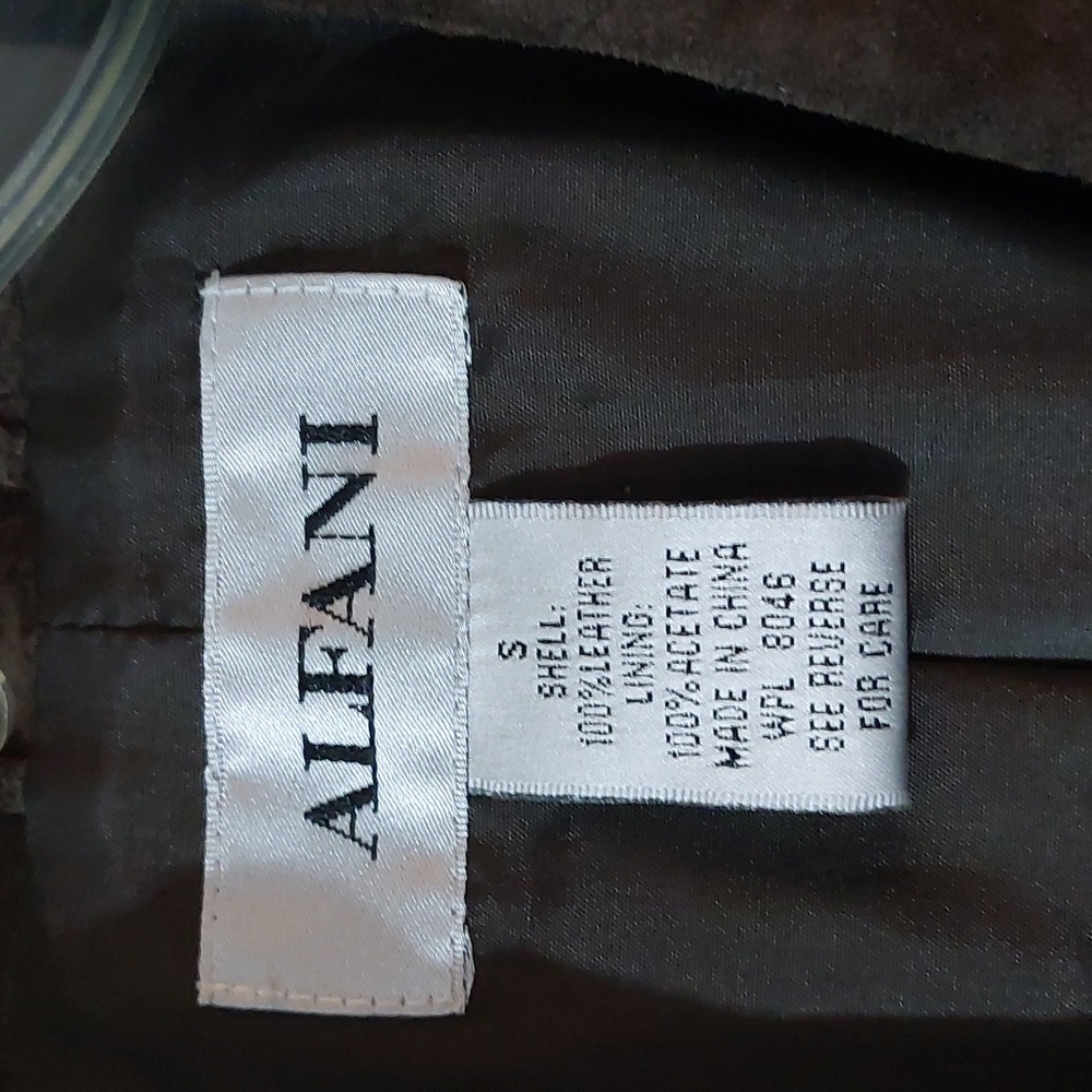 Alfani Brown Suede Blazer - Picture 3 of 7